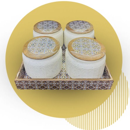 Printed 4 golden texture