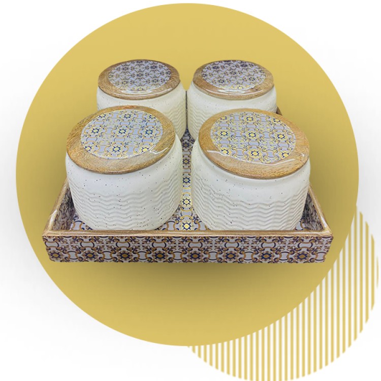 Printed 4 golden texture