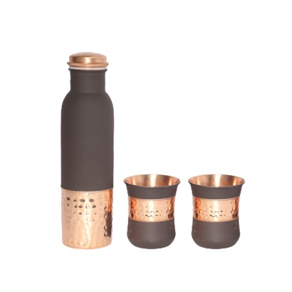 Damru combo set (1 bottle+ 2 glass)